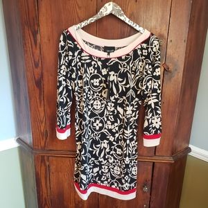 Analili Black Floral Dress NWT Size L